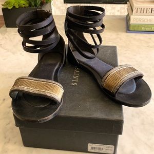 All Saints flat sandals